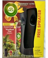 Air Wick Freshmatic Ultra Woodland Pine Essential Oil Automatic Sprayer ... - $19.95