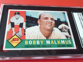 1960  Topps   # 251   Bobby  Malkmus   Sgc   84  !! - £47.18 GBP