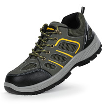 Men Safety Shoes Steel Toe Work Shoes For Men Boots Lightweight Breathable Anti- - £74.98 GBP