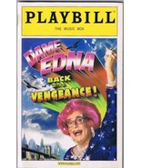 Playbill Dame Edna Back With A Vengeance Music Box 2004 + Ticket Stub - £7.87 GBP