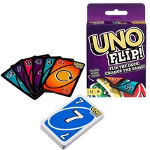 UNO Flip! Card Game Flip The Deck Change The Game No 1 Family Fun Playing Time  - $9.56