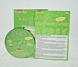 Creating Keepsakes Creative Clips & Fonts (For Boys) DVD Scrapbooking / Crafts - £7.28 GBP