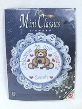 Mini Classics Stamped Cross Stitch 3602 Bear Designs for the Needle New  - $3.69