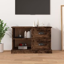TV Cabinet Smoked Oak 73x35.5x47.5 cm Engineered Wood - £41.33 GBP