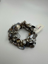 Style and Co Mother of Pearl Abalone Stretch Bracelets FITS MOST 10/9/24 - $10.10