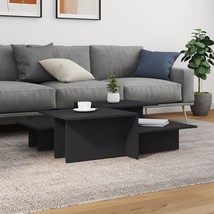 Coffee Table Set of 2 Gray Engineered Wood Medium Coffee Table - $3,827.18 MXN