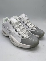 Authenticity Guarantee 
Reebok Question Low Cloud White Pure Grey 2 Pure Grey... - £86.20 GBP