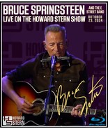 Bruce Springsteen  Live On The Howard Stern Show 2024 Blu-ray  2 Hours O... - $20.00