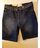 Brooklyn Express or Old Skool Boys  Shorts With Belt Size 6 or 16 Jean NWT - £13.54 GBP