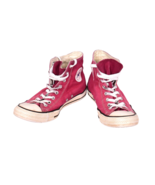 Converse All Star Hi Top Magenta Berry Canvas Shoes Woman’s Size 11.5 Me... - $24.39