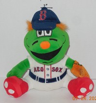 Boston Red Sox Mascot 9&quot; Wally the Green Monster Plush Toy MLB Baseball - £19.17 GBP