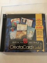 American Greetings Creatacard Gold Version 3 [CD-ROM] Windows 95/98 VINTAGE RARE - £137.20 GBP