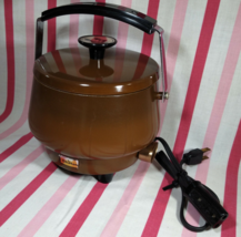 Groovy MoD 1970&#39;s Chilton Fry Bucket Gauge Aluminum Electric NonStick Deep Fryer - £14.95 GBP