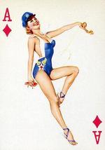 Ace of Diamonds - 1950's - Pin up Poster - £26.37 GBP
