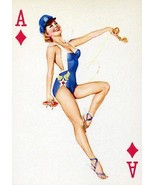 Ace of Diamonds - 1950&#39;s - Pin up Poster - £26.37 GBP