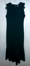 Calvin Klein Ladies Sleeveless Dk Green MIDI-DRESS-4-POLY/SPAN.-NWOT-NICE - £36.80 GBP