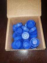 70 soda pop bottle lids caps plastic for crafts  - £6.19 GBP