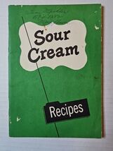 Vintage 1930s Milk Industry Foundation Mayflower Sour Cream Recipes Booklet - €17,05 EUR