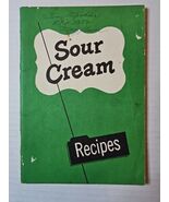 Vintage 1930s Milk Industry Foundation Mayflower Sour Cream Recipes Booklet - €16,86 EUR