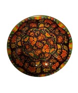 Vtg Daher Decorated Ware 1971 Enameled 10&quot; Large Metal Bowl England Fall... - $17.64 CAD