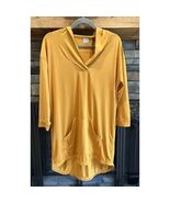 prAna Mantra Bay Size Small (S) Swimwear Cover V-Neck Hoodie Tunic Deep ... - $62.76 CAD