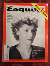 ESQUIRE August 1974 Clare Booth Luce Charles Bronson Dudley Moore Peter Cook - £20.14 GBP