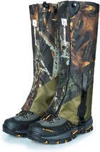 Aotumut Camouflage Hiking Gaiters, Snake Gaiters For Men, Boot Gators Wa... - $35.93