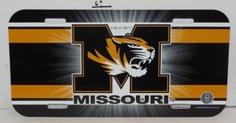 Wincraft University of Missouri Tigers Plastic License Plate - £19.21 GBP