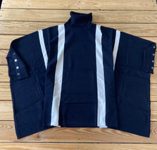 alfani NWOT women’s turtleneck sweater Size PS black white R1 - £13.45 GBP