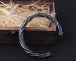  silver alloy bangle wristband cuff women and men gift with wooden jewelry box  1  thumb155 crop