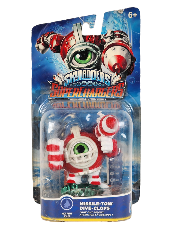 Skylanders Missile-Tow Dive-Clops SuperChargers CHRISTMAS Figure Pack NE... - $6.90