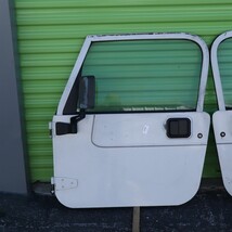 97-06 Chrysler Jeep Wrangler TJ Full Doors Set L&R  image 3