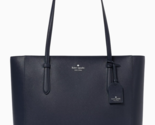 NWB Kate Spade Schuyler Navy Blue Tote Handbag K7354 Purse $359 Gift Bag FS - £112.95 GBP