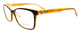 Vera Wang VA20 TI Women&#39;s Eyeglasses Frames 56-16-140 Tiger Tortoise w/ ... - $42.47
