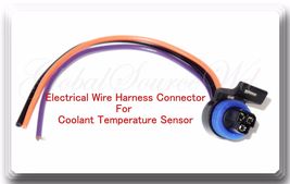 3 Wire Coolant Temperature Sensor Pigtail Harness Connector For Buick Chevrolet - £8.43 GBP