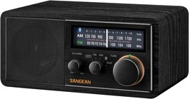 Sangean Sg-118 Am/Fm/Bluetooth Wooden Cabinet Radio With Usb Phone Charging - $154.98