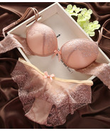 SEXY push up bras set sets women underwear lingerie WEDDING DAY khaki - £16.03 GBP