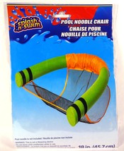 Splash N Swim Pool Noodle Chair Harness, Orange Black, 18&quot; (Noodle Not Included) - £10.18 GBP