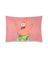 Patrick Star Fish Spongebob&#39;s Friend Pillow Case 30&quot; x 20&quot; (2 Sides) - $31.24 CAD