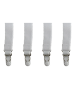 Vanguard  Shirt Garters Garter Shirt Stays White set of four straps - $10.40