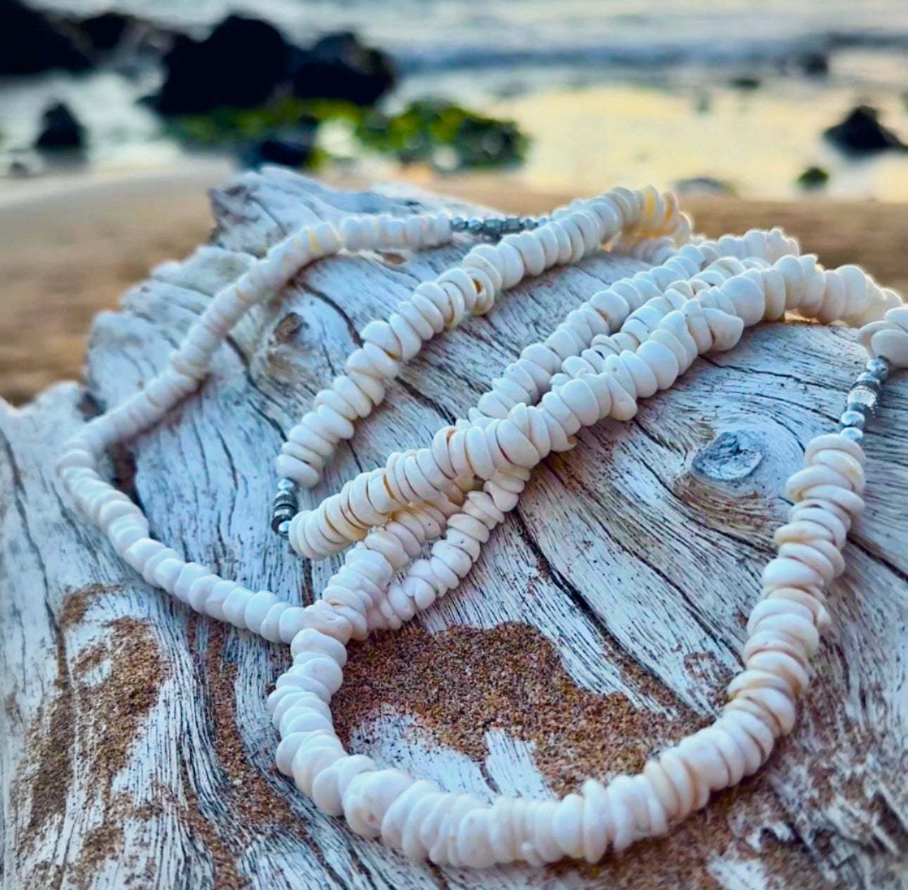 da Hawaiian Store Small Puka Shell Necklace (Choose Length) - $42.99+