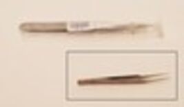Top Quality Slant Tip Tweezer, Stainless Steel. - $0.98