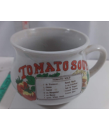 Vintage Dat&#39;l Do-It, Inc. Tomato Soup Recipe Mug with Handle very good - £5.07 GBP