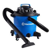 Vacmaster 12 Gallon 5 Peak HP Poly Wet/Dry Vacuum, VOC1210PF - $168.39