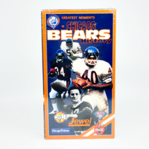 VHS Greatest Moments In Chicago Bears History  Bears 75th Anniversary Je... - $5.93