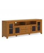 Cosmopolitan 72&quot; Light Golden Brown TV Media Stand Console - $18,304.71 MXN