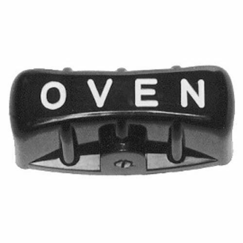 Black Plastic oven knob Garland 1089101 for SERIES: 40/50, G280 GV280, H... - $12.19