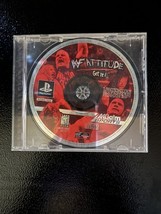 WWF Attitude Sony PlayStation With Case, Missing Book 1999 - $144.06 MXN