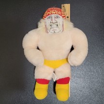VTG Hulk Hogan 1991 Plush Doll Ace Novelty Titan Sports WWF Python Power - £19.75 GBP