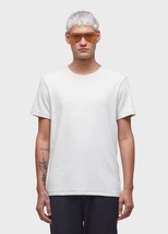 Osklen Super Soft Brasil Men’s Pima Crew T Shirt White Size Small. New With Tag  - £22.64 GBP